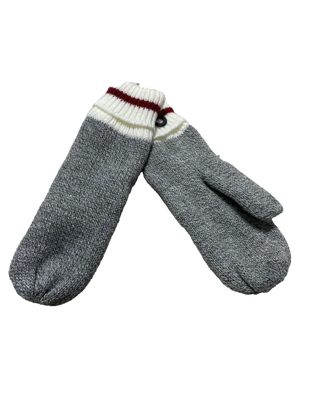 Women’s Winter Thermal Gloves Gray One Size Mittens Brand New Warm Comfortable